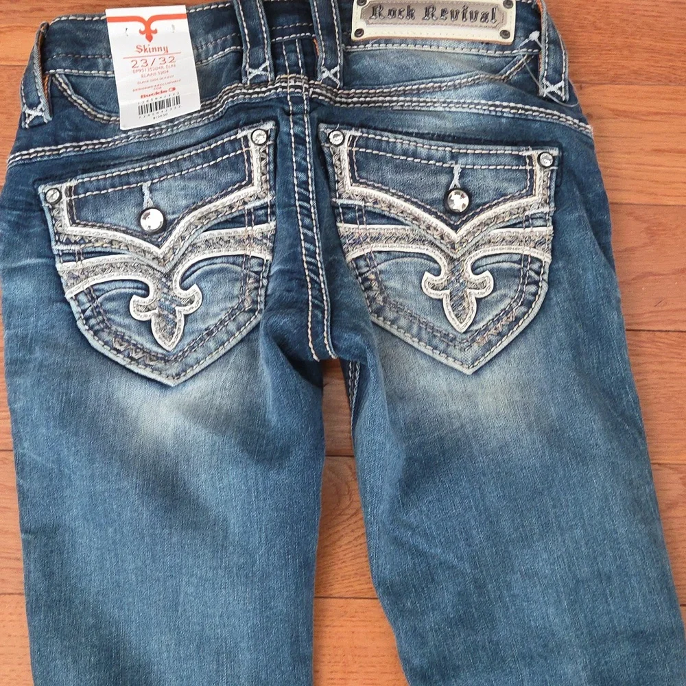Rock Revival Women's Jeans 23x 32. New W TAGS - Picture 6 of 11